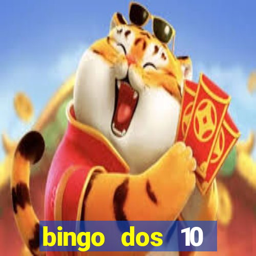 bingo dos 10 mandamentos da lei de deus